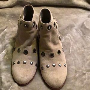 Sam Edelman leather booties with studs